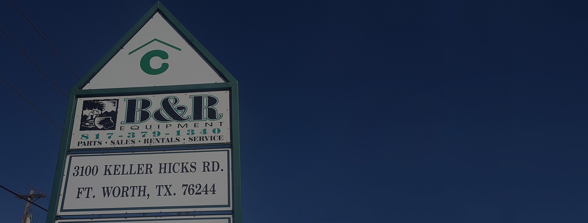 B & R Equipment Company Keller, Texas Heavy Equipment